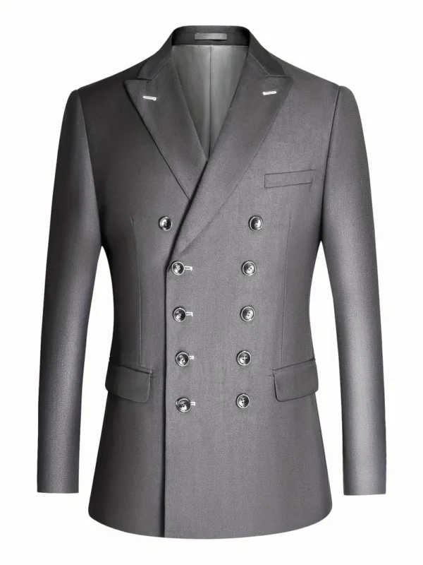 Veste de costume croisée semi-formelle pour homme pour le travail Veste de costume croisée semi-formelle pour homme pour le travail 19 août 2024 Kotazando