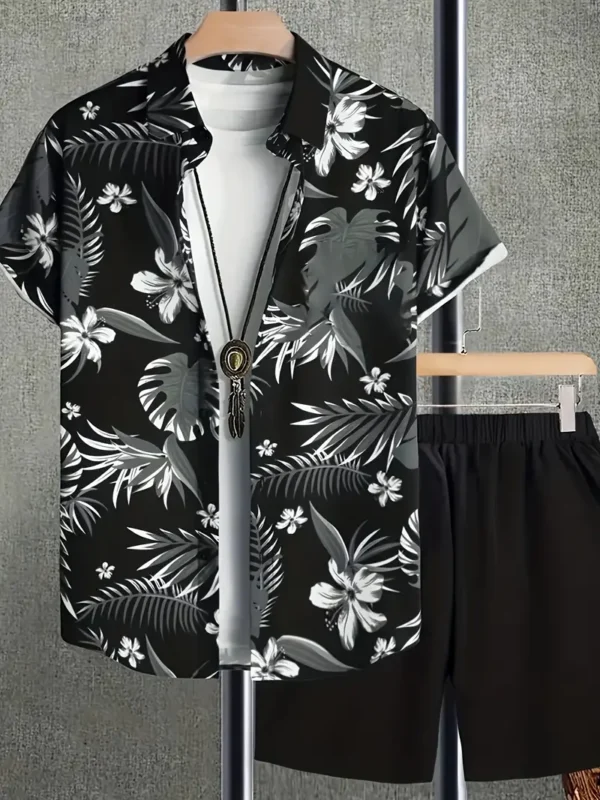 Chemise à revers hawaïenne tendance pour homme avec imprimé floral élégant et short de couleur unie Chemise à revers hawaïenne tendance pour homme avec imprimé floral élégant et short de couleur unie 20 août 2024 Kotazando