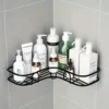 Lot de 5 grands crochets muraux robustes Étagère de douche d'angle 1 pièce, étagère de rangement de salle de bain, étagère de douche pour salle de bain, porte-savon pour shampoing pour mur de douche août 25, 2024 Kotazando