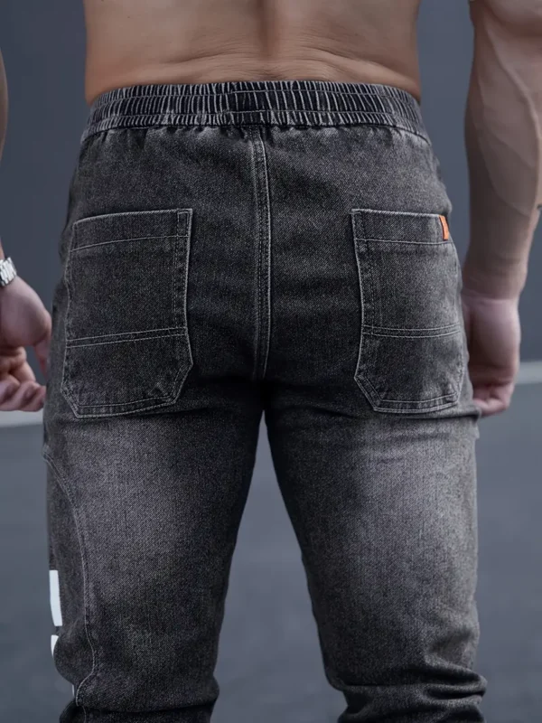 Jean slim décontracté à revers pour homme avec cordon de serrage Jean slim décontracté à revers pour homme avec cordon de serrage, pantalon en denim polyvalent de style urbain pour homme 17 août 2024 Kotazando