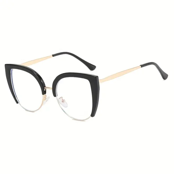 Lunettes de vue œil de chat à verres transparents de grande taille Lunettes de vue œil de chat à verres transparents de grande taille, monture de lunettes vintage pour femmes 28 août 2024 Kotazando