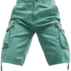 Short cargo ample en coton pour homme Short cargo ample en coton pour homme, coupe décontractée, avec poches latérales, pour les loisirs en plein air et le travail en été 15 août 2024 Kotazando