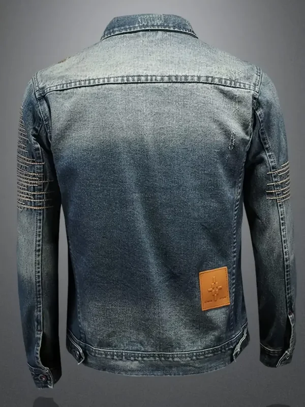 Veste en jean rayée unie pour homme avec poches poitrine Veste en jean rayée unie pour homme avec poches poitrine 17 août 2024 Kotazando