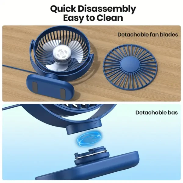 TOPK Mini ventilateur de bureau USB TOPK Mini ventilateur de bureau USB, rotation à 360 °, 3 vitesses avec flux d'air puissant 24 août 2024 Kotazando