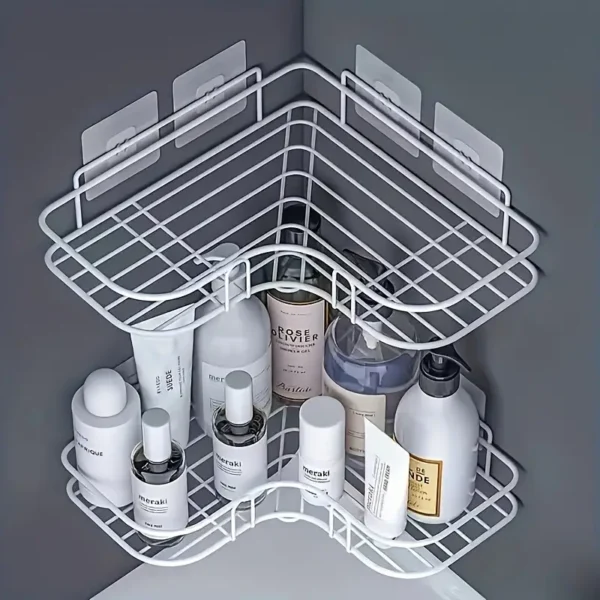 Étagère de douche d'angle 1 pièce Étagère de douche d'angle 1 pièce, étagère de rangement de salle de bain, étagère de douche pour salle de bain, porte-savon pour shampoing pour mur de douche 3 octobre 2024 Kotazando