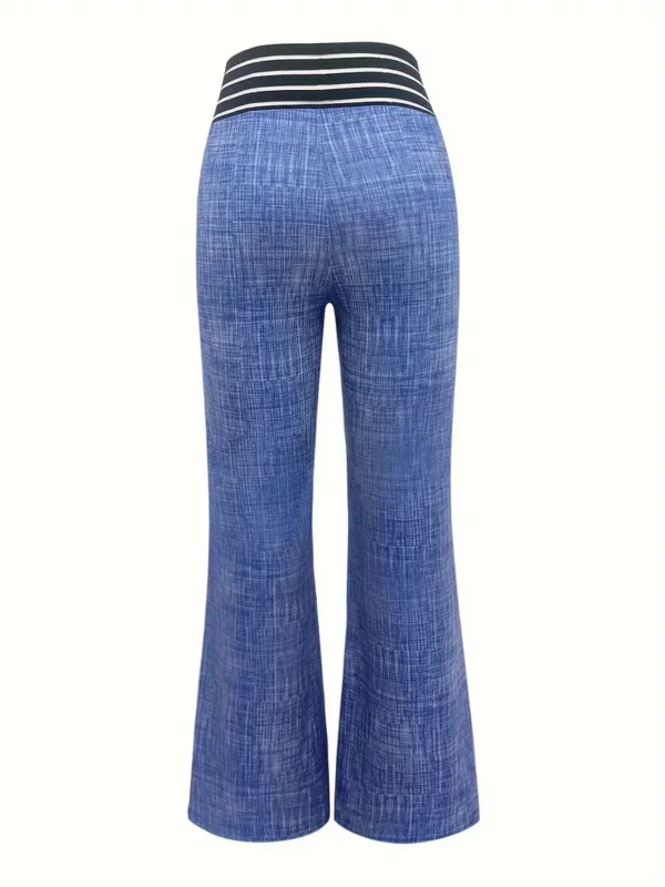 Pantalon large taille haute, pantalon ample décontracté pour le printemps et l'été, vêtements pour femmes – Image 4