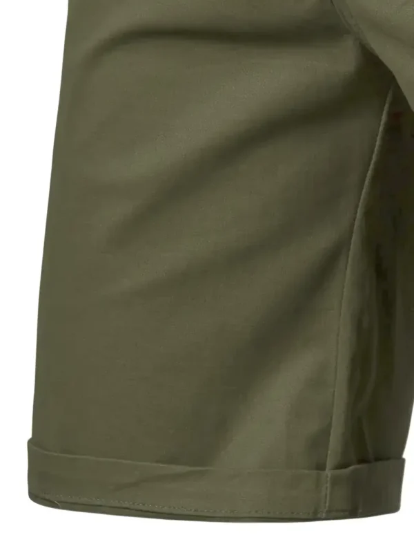 Short cargo d'extérieur de couleur unie pour homme, short classique décontracté tendance pour l'été – Image 5