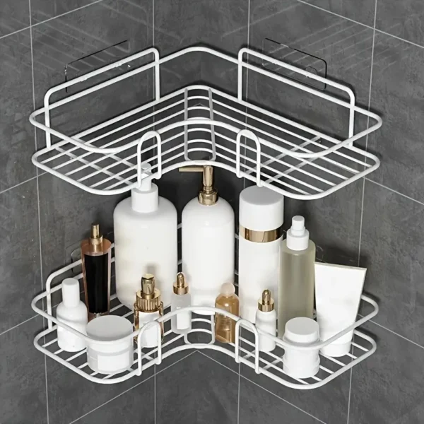 Étagère de douche d'angle 1 pièce Étagère de douche d'angle 1 pièce, étagère de rangement de salle de bain, étagère de douche pour salle de bain, porte-savon pour shampoing pour mur de douche 3 octobre 2024 Kotazando