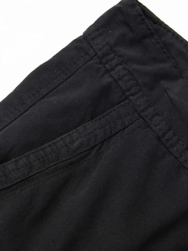 Short cargo ample en coton pour homme, coupe décontractée, avec poches latérales, pour les loisirs en plein air et le travail en été – Image 6