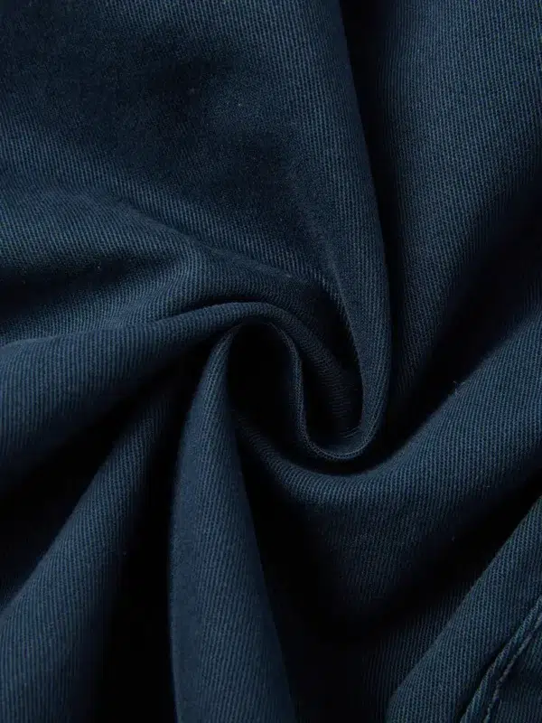 Short cargo ample en coton pour homme, coupe décontractée, avec poches latérales, pour les loisirs en plein air et le travail en été – Image 6