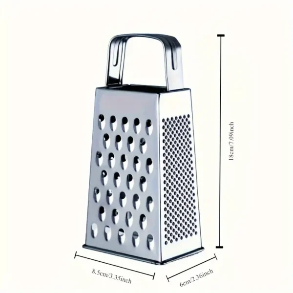 Râpe à légumes multifonctionnelle à 4 côtés Râpe à légumes multifonctionnelle à 4 côtés, idéale pour les carottes, les pommes de terre, le fromage et plus encore 23 août 2024 Kotazando