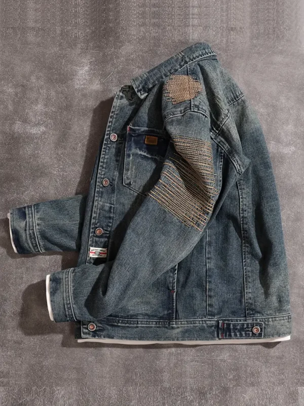 Veste en jean rayée unie pour homme avec poches poitrine Veste en jean rayée unie pour homme avec poches poitrine 17 août 2024 Kotazando