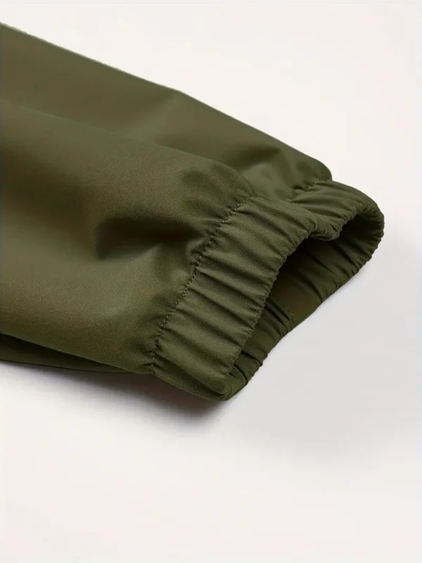 Jacket à capuche décontractée pour homme avec poches zippées – Image 7