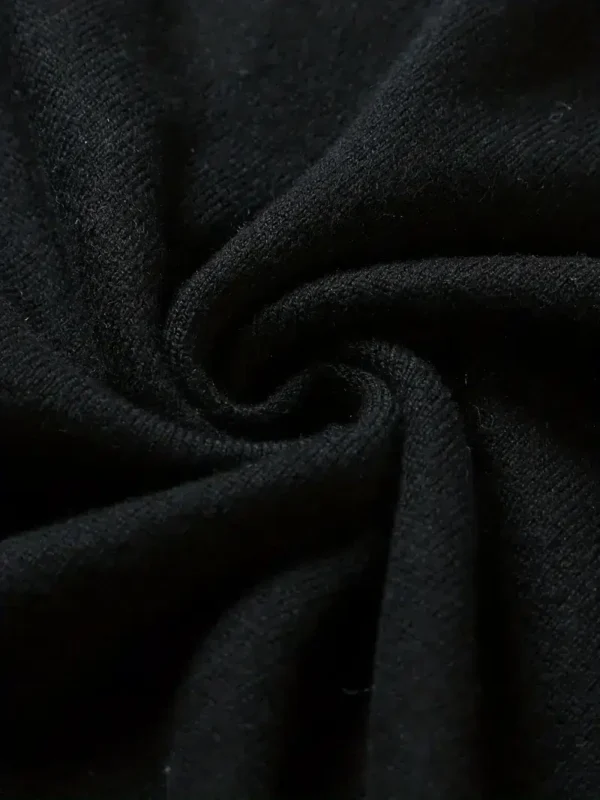 Pull tricoté décontracté, veste thermique sans manches à col en V, gilet en laine, débardeur pour homme pour l'automne et l'hiver – Image 7