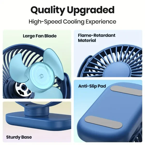 TOPK Mini ventilateur de bureau USB TOPK Mini ventilateur de bureau USB, rotation à 360 °, 3 vitesses avec flux d'air puissant 24 août 2024 Kotazando