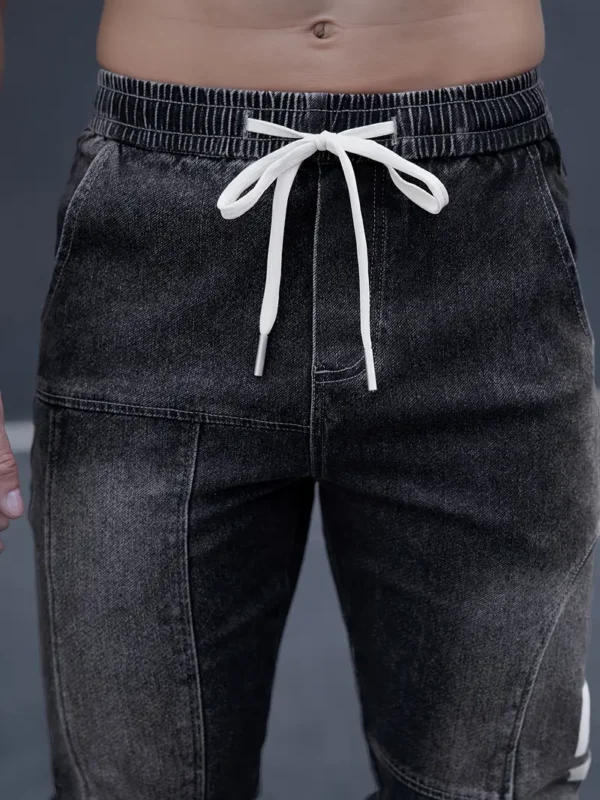 Jean slim décontracté à revers pour homme avec cordon de serrage Jean slim décontracté à revers pour homme avec cordon de serrage, pantalon en denim polyvalent de style urbain pour homme 17 août 2024 Kotazando