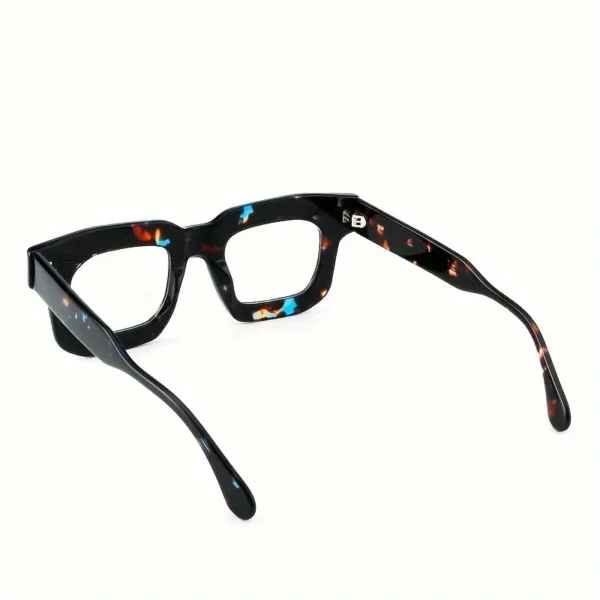 Lunettes à petite monture chic d'inspiration vintage pour homme Lunettes à petite monture chic d'inspiration vintage pour homme, Monture complète tendance, verres décoratifs avec détails floraux, étui inclus, Cadeau de Noël parfait 31 août 2024 Kotazando