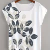 T-shirt imprimé feuilles grande taille, haut décontracté à manches courtes et col ras du cou pour le printemps et l'été, vêtements grande taille pour femmes 1 T-shirt imprimé feuilles grande taille T-shirt imprimé feuilles grande taille, haut décontracté à manches courtes et col ras du cou pour le printemps et l'été, vêtements grande taille pour femmes 26 décembre 2024 Kotazando