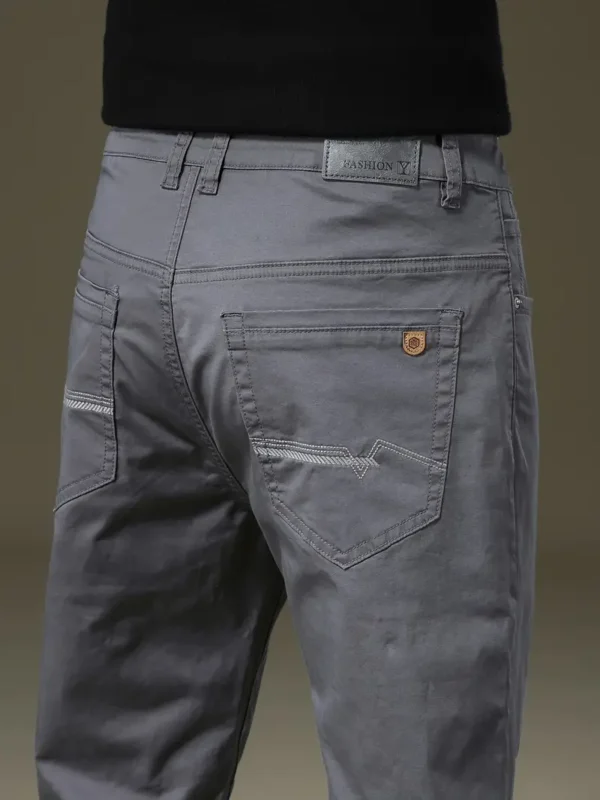 Pantalon uni pour hommes avec poches Pantalon uni pour hommes avec poches, pantalon en coton décontracté pour activités de plein air 16 septembre 2024 Kotazando