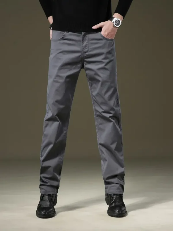 Pantalon uni pour hommes avec poches Pantalon uni pour hommes avec poches, pantalon en coton décontracté pour activités de plein air 16 septembre 2024 Kotazando