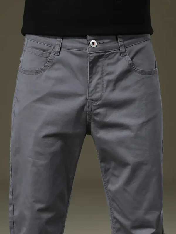 Pantalon uni pour hommes avec poches Pantalon uni pour hommes avec poches, pantalon en coton décontracté pour activités de plein air 16 septembre 2024 Kotazando