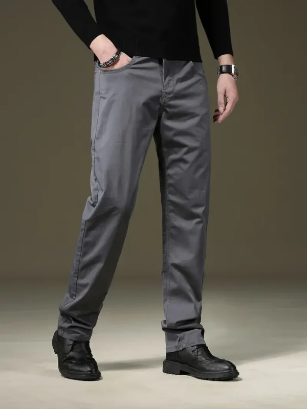 Pantalon uni pour hommes avec poches Pantalon uni pour hommes avec poches, pantalon en coton décontracté pour activités de plein air 16 septembre 2024 Kotazando