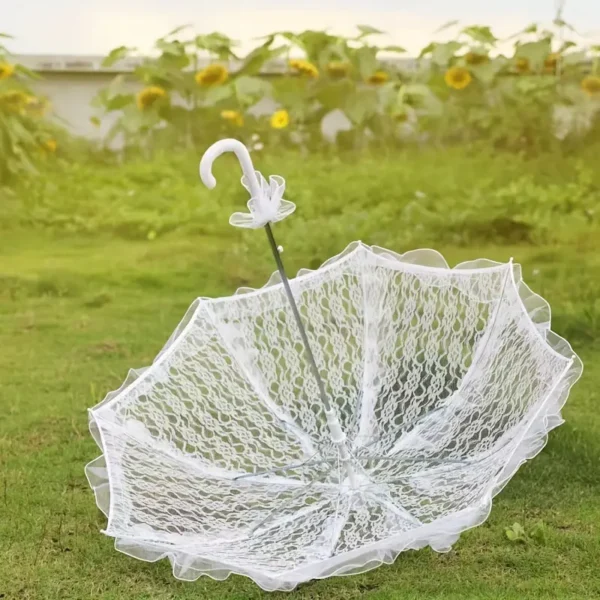 Parapluie de mariée romantique en dentelle Parapluie de mariée romantique en dentelle, Parasol blanc élégant pour mariages, accessoires photo, cérémonies, douches et fêtes, Composition en dentelle de polyester, accessoire de mariage élégant et durable 14 septembre 2024 Kotazando