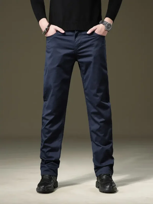 Pantalon uni pour hommes avec poches Pantalon uni pour hommes avec poches, pantalon en coton décontracté pour activités de plein air 16 septembre 2024 Kotazando