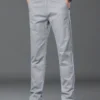 Pantalon De Jogging Décontracté Avec Cordon De Serrage À La Taille Pour Hommes Pantalon droit extensible en coton uni pour homme, style décontracté et professionnel, pantalon polyvalent pour l'extérieur, comme cadeau septembre 16, 2024 Kotazando