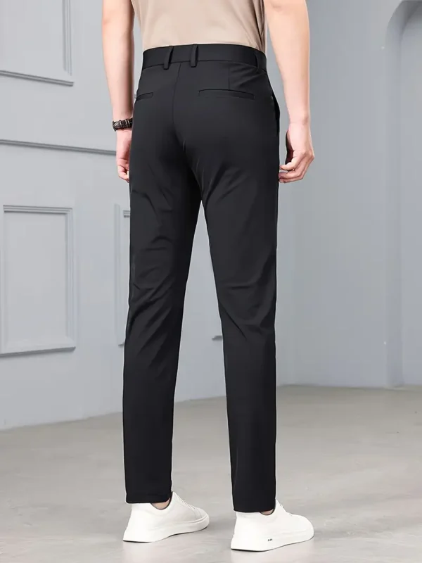 Pantalon Habillé Uni Pour Hommes Avec Poches Pantalon Habillé Uni Pour Hommes Avec Poches, Pantalon Slim Décontracté Très Extensible Pour L'extérieur 16 septembre 2024 Kotazando