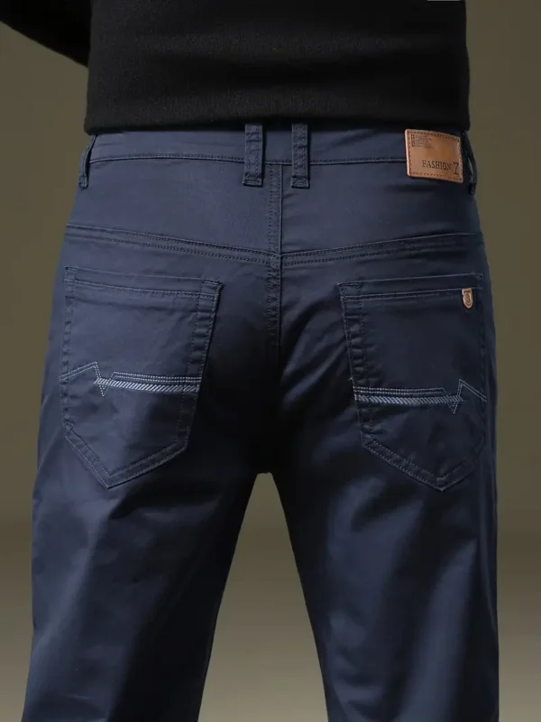 Pantalon uni pour hommes avec poches Pantalon uni pour hommes avec poches, pantalon en coton décontracté pour activités de plein air 16 septembre 2024 Kotazando