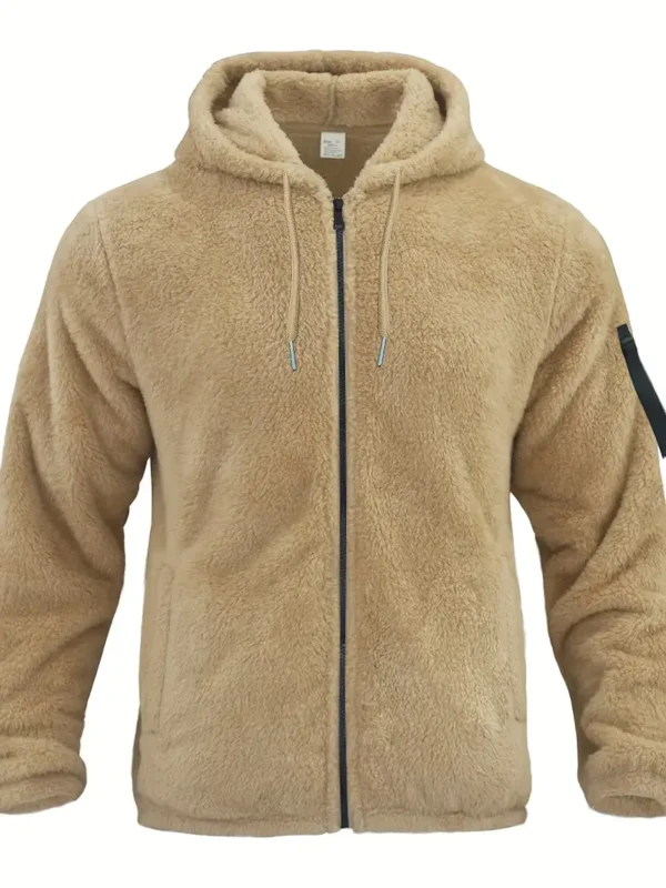 Sweat à capuche épais en molleton pour homme Sweat à capuche épais en molleton pour homme, fermeture éclair intégrale, coupe standard, adapté à l'automne/hiver septembre 20, 2024 Kotazando