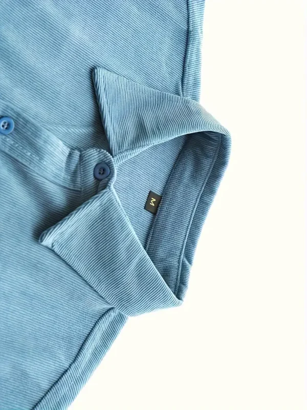 Chemise d'affaires en velours côtelé pour hommes – Image 4