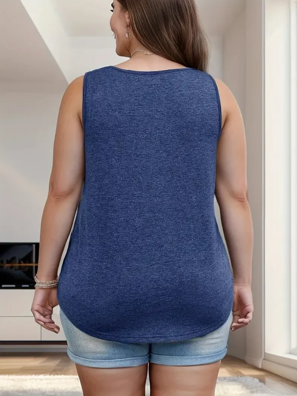 Débardeur imprimé floral grande taille Débardeur imprimé floral grande taille, haut décontracté sans manches à col rond pour l'été et le printemps, vêtements grande taille pour femmes septembre 24, 2024 Kotazando