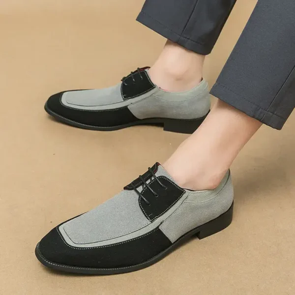 Mocassins Élégants pour Hommes, À la Mode & Polyvalents pour Mariages, Fêtes & Tenue Décontractée | Simili Durable avec Semelle en Caoutchouc - Image 5