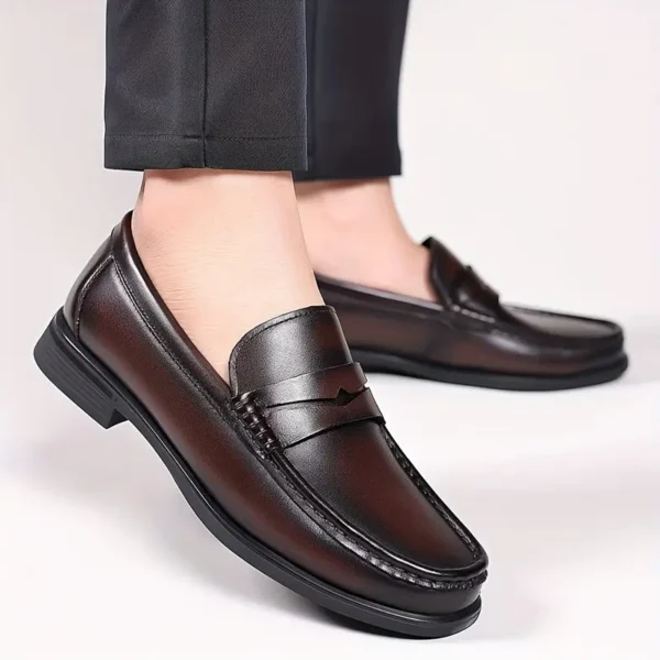 Chaussures mocassins à bout modifié, chaussures décontractées antidérapantes, chaussures pour hommes, printemps et été – Image 5