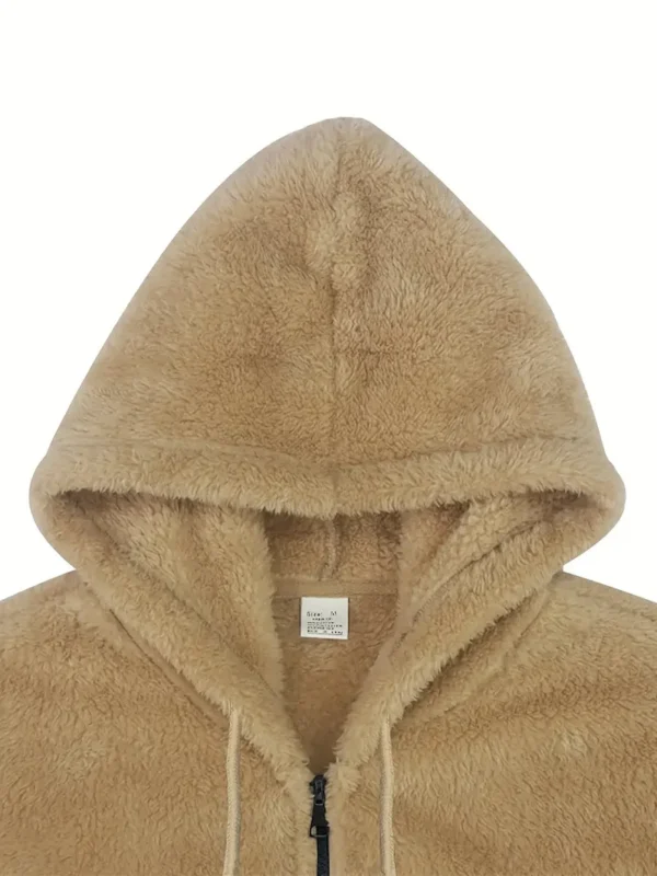 Sweat à capuche épais en molleton pour homme Sweat à capuche épais en molleton pour homme, fermeture éclair intégrale, coupe standard, adapté à l'automne/hiver septembre 20, 2024 Kotazando