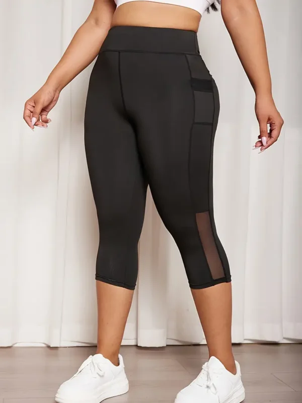 Pantalon Capri de Sport Grande Taille Pantalon Capri de Sport Grande Taille, Leggings Capri de Yoga Slim Taille Haute Solide pour Femmes avec Poches pour Téléphone 28 septembre 2024 Kotazando