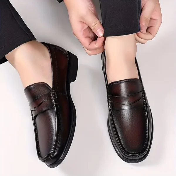 Chaussures mocassins à bout modifié, chaussures décontractées antidérapantes, chaussures pour hommes, printemps et été – Image 6