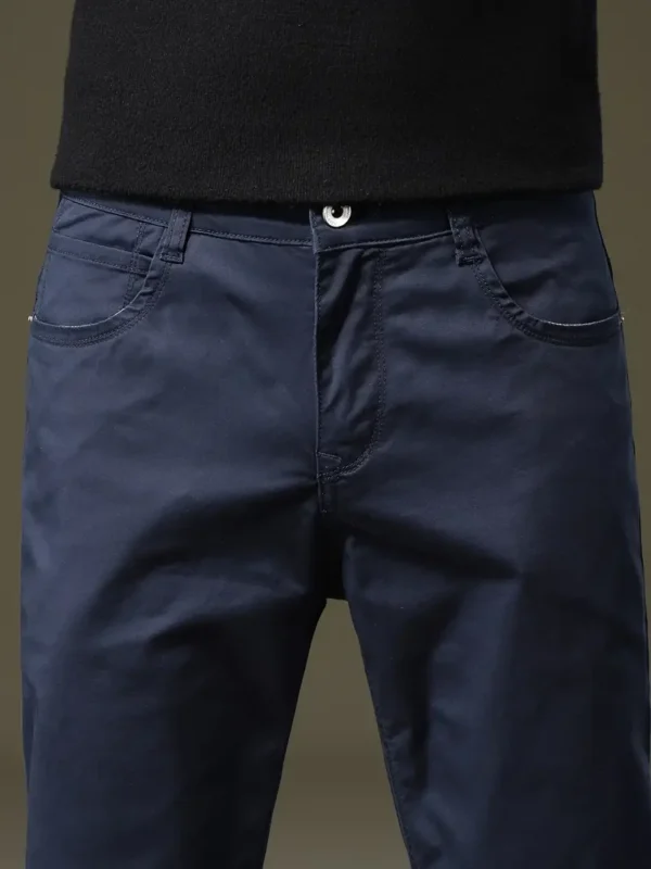 Pantalon uni pour hommes avec poches Pantalon uni pour hommes avec poches, pantalon en coton décontracté pour activités de plein air 16 septembre 2024 Kotazando