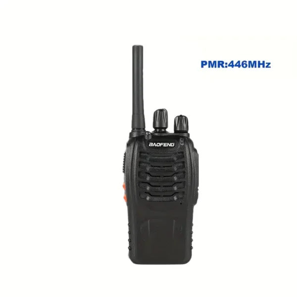 2pcs Radio Portable Bidirectionnelle Bon Marché 88E, Avec Indicateurs LED et Antenne Intégrée, Chargeur USB, Idéale pour la Randonnée, le Vélo et le Camping – Image 7