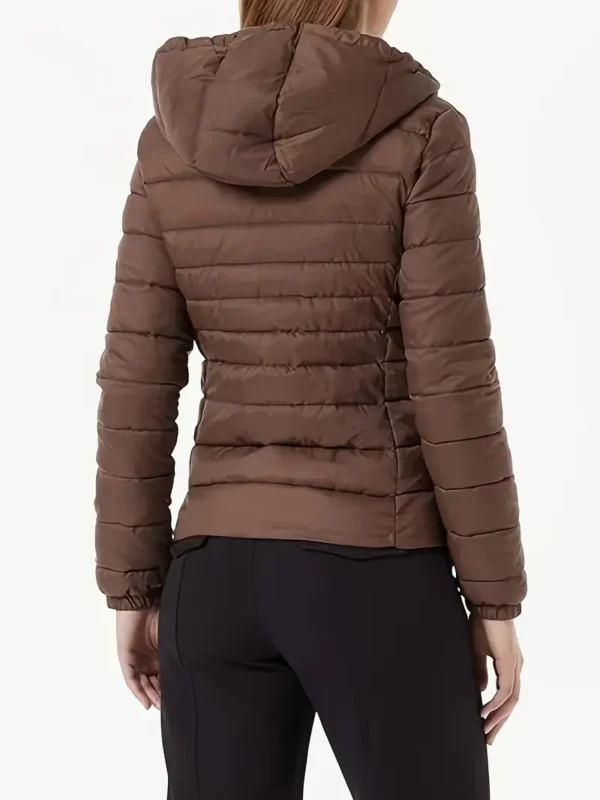 Manteau à capuche de couleur unie grande taille Manteau à capuche de couleur unie grande taille, vêtements d'extérieur chauds à manches longues avec fermeture éclair sur le devant pour l'automne et l'hiver, vêtements grande taille pour femmes 30 septembre 2024 Kotazando