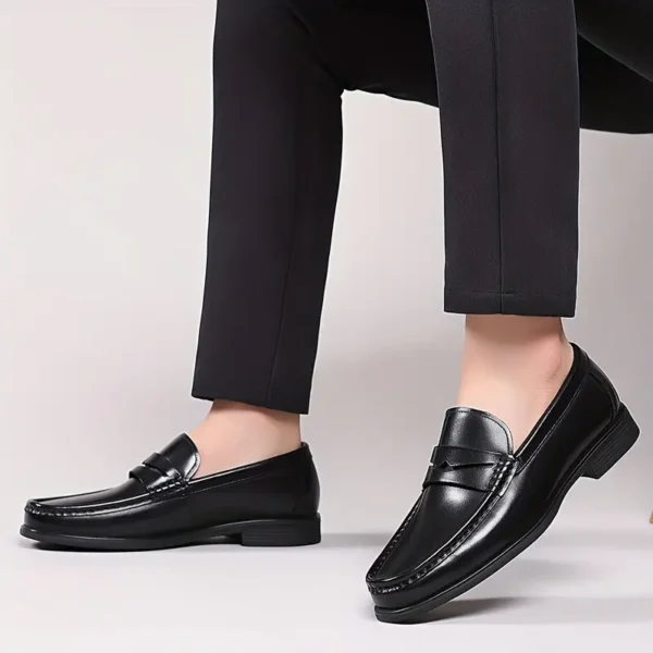 Chaussures mocassins à bout modifié, chaussures décontractées antidérapantes, chaussures pour hommes, printemps et été – Image 8