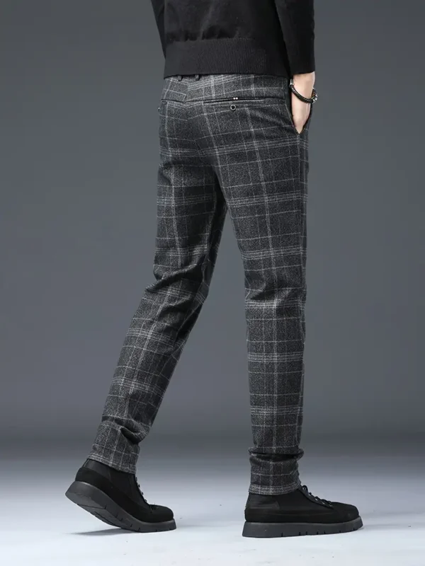 Pantalon À Carreaux Rétro Décontracté Pour Homme Pantalon À Carreaux Rétro Décontracté Pour Homme, Ajusté Et Élégant, Pour Les Activités De Loisirs D'automne Et D'hiver 16 septembre 2024 Kotazando