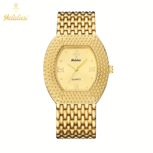 Montre femme de luxe Tonneau Pointer Quartz Montre rétro Rome Mode Montre-bracelet analogique Montre dorée Montre femme de luxe Tonneau Pointer Quartz Montre rétro Rome Mode Montre-bracelet analogique Montre dorée 1 septembre 2024 Kotazando