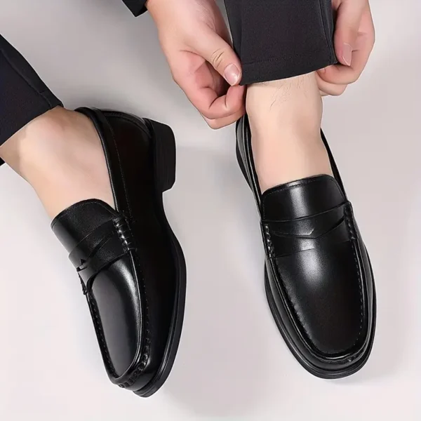 Chaussures mocassins à bout modifié, chaussures décontractées antidérapantes, chaussures pour hommes, printemps et été – Image 9