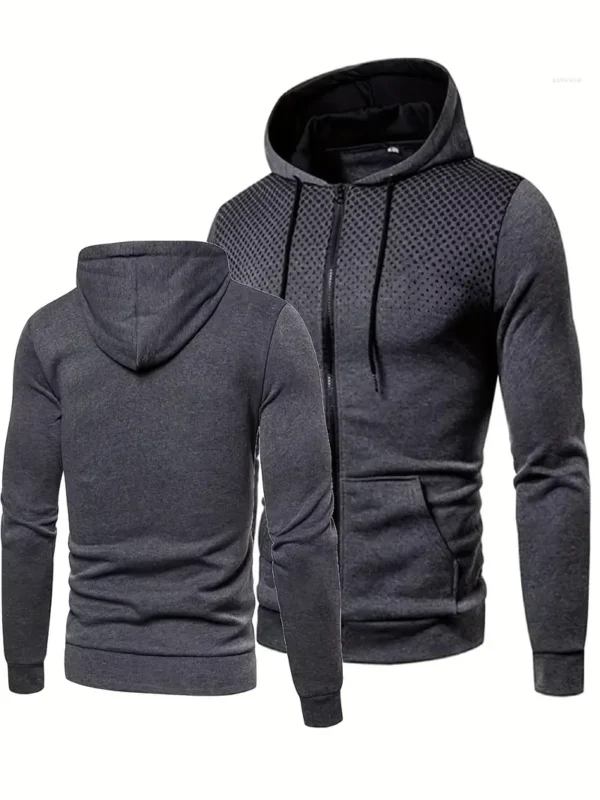 Sweat à capuche à imprimé à pois pour homme Sweat à capuche à imprimé à pois pour homme, sweat-shirt à capuche zippé avec cordon de serrage et poches, mode décontractée et sportive pour homme pour l'hiver et l'automne 21 septembre 2024 Kotazando