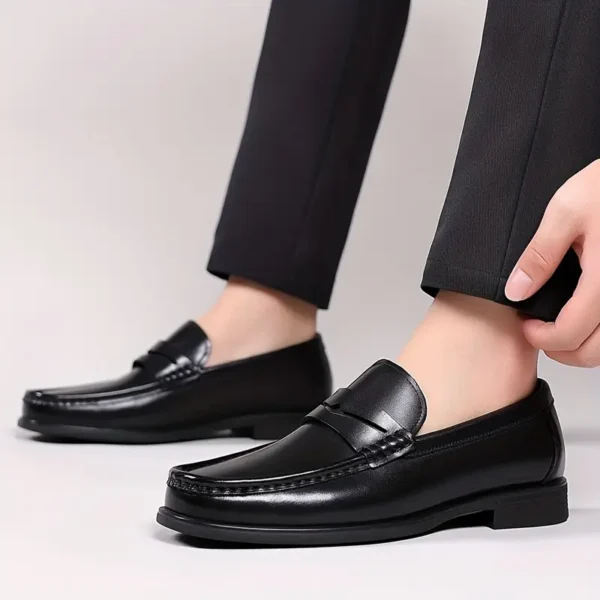 Chaussures mocassins à bout modifié, chaussures décontractées antidérapantes, chaussures pour hommes, printemps et été – Image 10