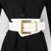 Ceinture large à boucle carrée dorée Ceinture large à boucle carrée dorée, ceinture en cuir PU de couleur unie vintage, ceinture classique pour manteau, robe, femme septembre 29, 2024 Kotazando