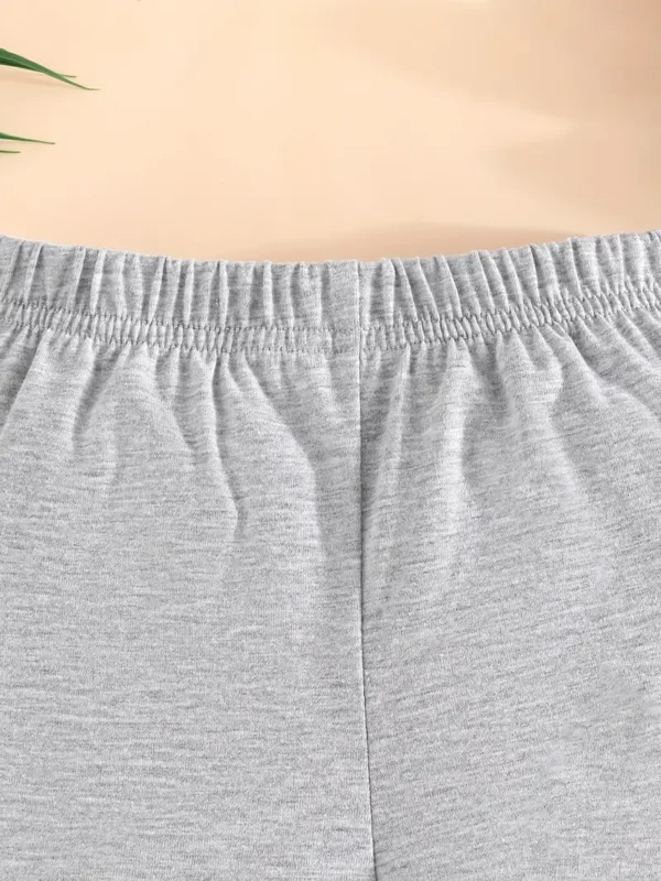 Lot de 3 shorts décontractés à imprimé Happy Bear pour bébé et tout-petit, bas confortables à taille élastique, vêtements pour bébé garçon - Image 6